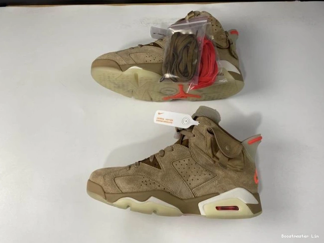 Bmlin Air British Khaki 6 Travis Retro Scott DH0690-200 Jordan 0818